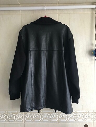 Atalar kuzu derisi mont - Görsel 10