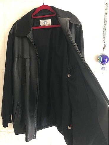 Atalar kuzu derisi mont - Görsel 11
