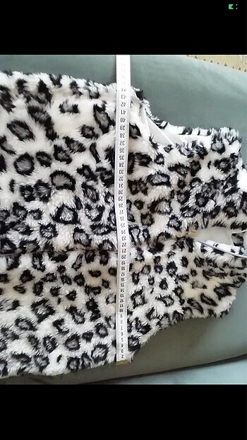 Zebra şık yelek - Görsel 3