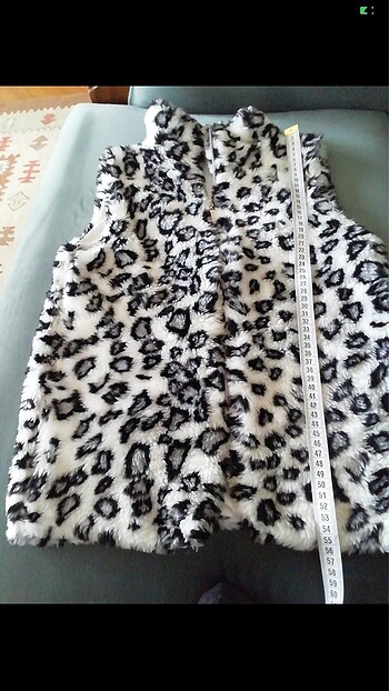 Zebra şık yelek - Görsel 4