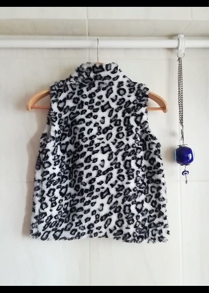 Zebra şık yelek - Görsel 2