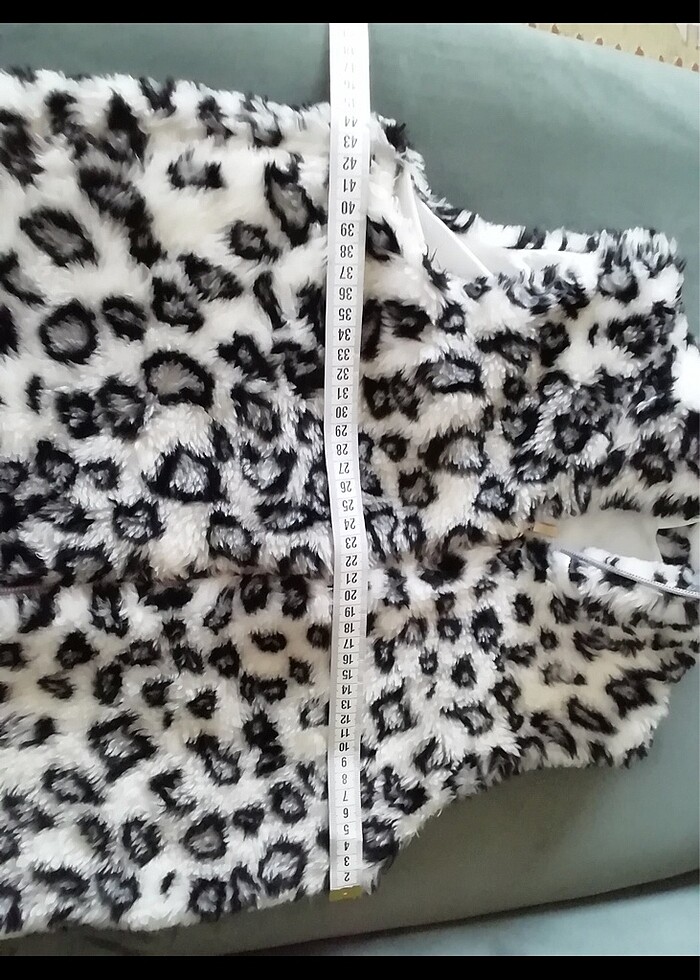 Zebra şık yelek - Görsel 3