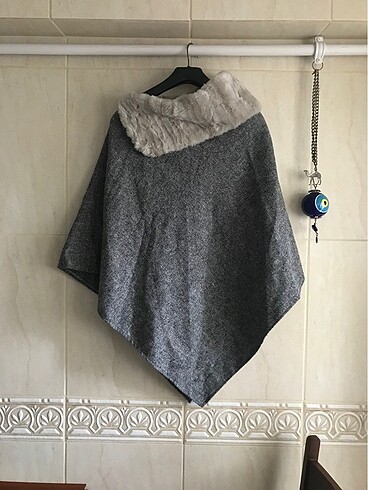 Kürklü pelerin - Görsel 2