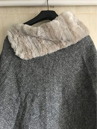 Kürklü pelerin - Görsel 6