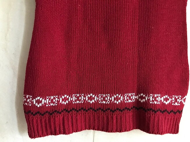 Geyikli Triko blüz - Görsel 8