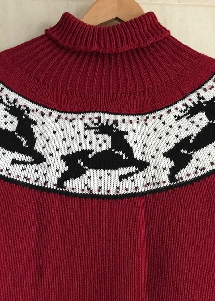 Geyikli Triko blüz - Görsel 4