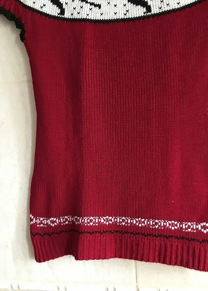 Geyikli Triko blüz - Görsel 5