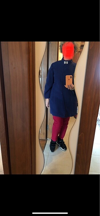 Lacivert manto - Görsel 8