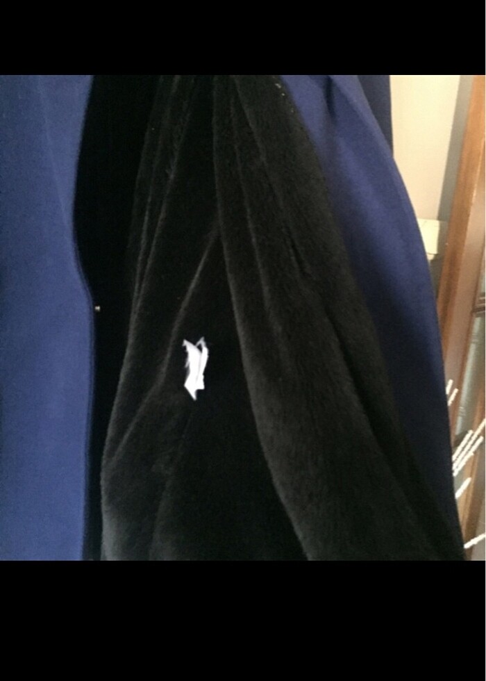 Lacivert manto - Görsel 5