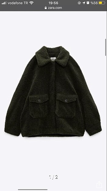 Zara mont astarlı sıcak tutuyor