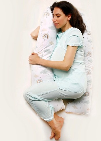 Pastel Desenli Hamile ve Emzirme Yastığı - Görsel 3