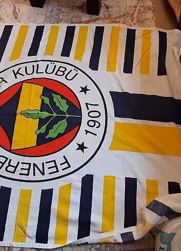 Fenerbahçe Logolu Yatak Örtüsü Pike Fenerbahçe Pike 20 İndirimli