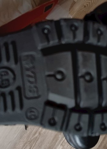 Siyah Erkek Deri Bağcıklı Goth Bot - Görsel 3