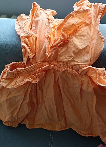 LC Waikiki Elbise turuncu