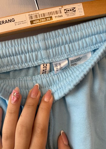 xs Beden H&M Mavi Pastel Kadın eşofman
