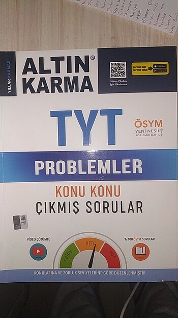 TYT Problemler Konu Konu Çıkmış Sorular Altin Karma