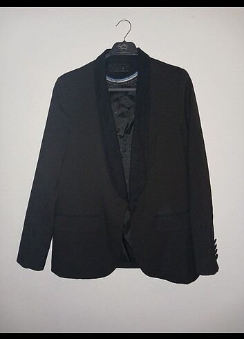 Siyah Kadın Blazer Ceket 