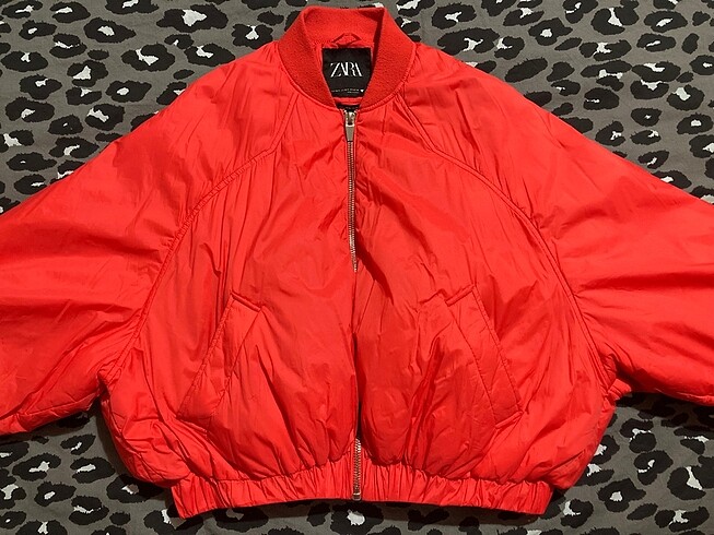 Zara Zara Turuncu Mont Bomber