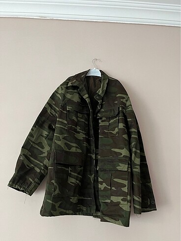 Askeri kamuflaj parka