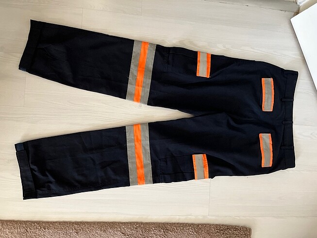 44 Beden lacivert Renk İş pantalonu reflektörlü