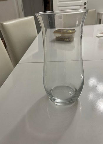 Beden Şeffaf Cam Vazo