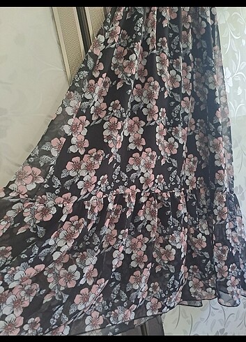 m Beden çeşitli Renk ŞİFON RENKLİ ELBİSE