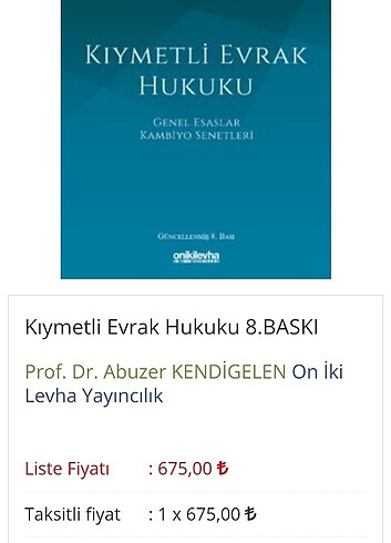  #kıymeyli evrak hukuku