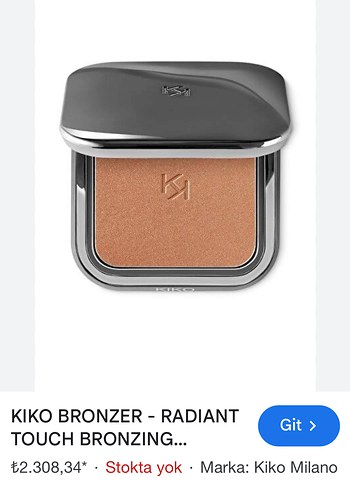 Kiko Bronzer - Görsel 3
