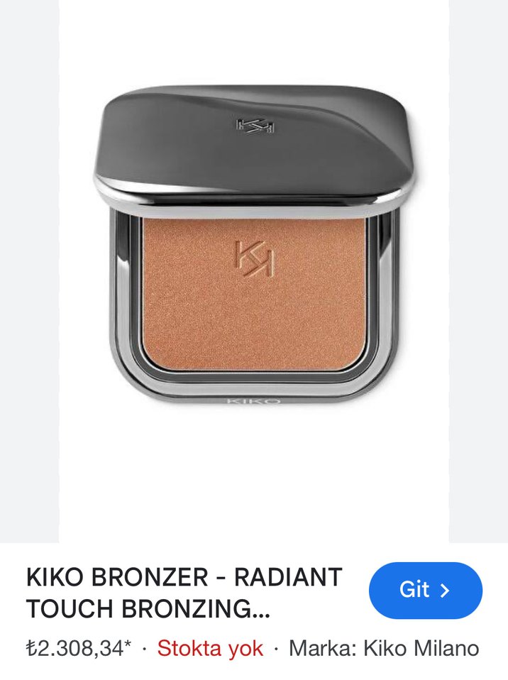 Kiko Bronzer - Görsel 3