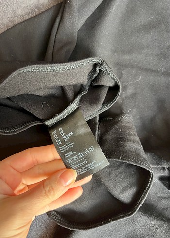 Siyah Uzun Kollu Yüksek Yakalı Kadın Bluz - Görsel 8