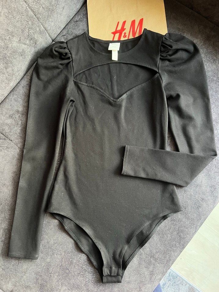 Siyah Uzun Kollu Yüksek Yakalı Kadın Bluz - Görsel 3