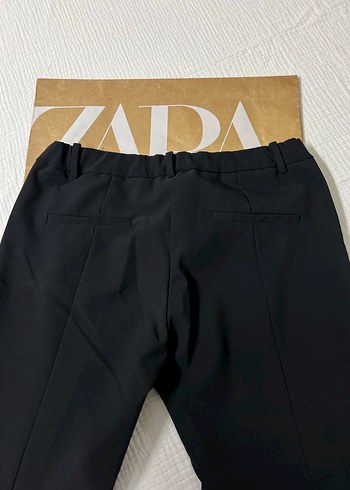 Zara Siyah Regular Fit Kumaş Pantolon - Görsel 5