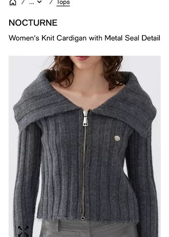 Nocturne hırka - Görsel 8