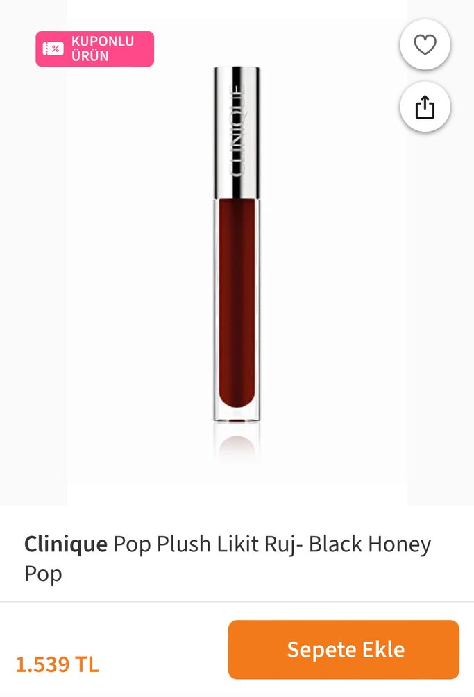 Clinique black honey ruj - Görsel 2