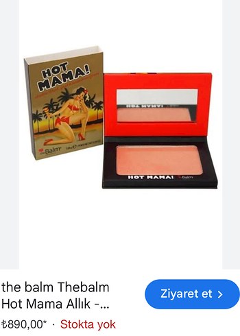 the balm Hot Mama Allık - Görsel 2
