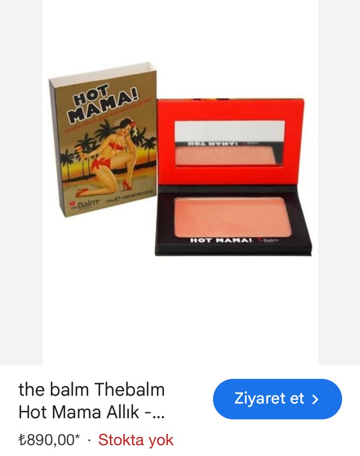 the balm Hot Mama Allık - Görsel 2