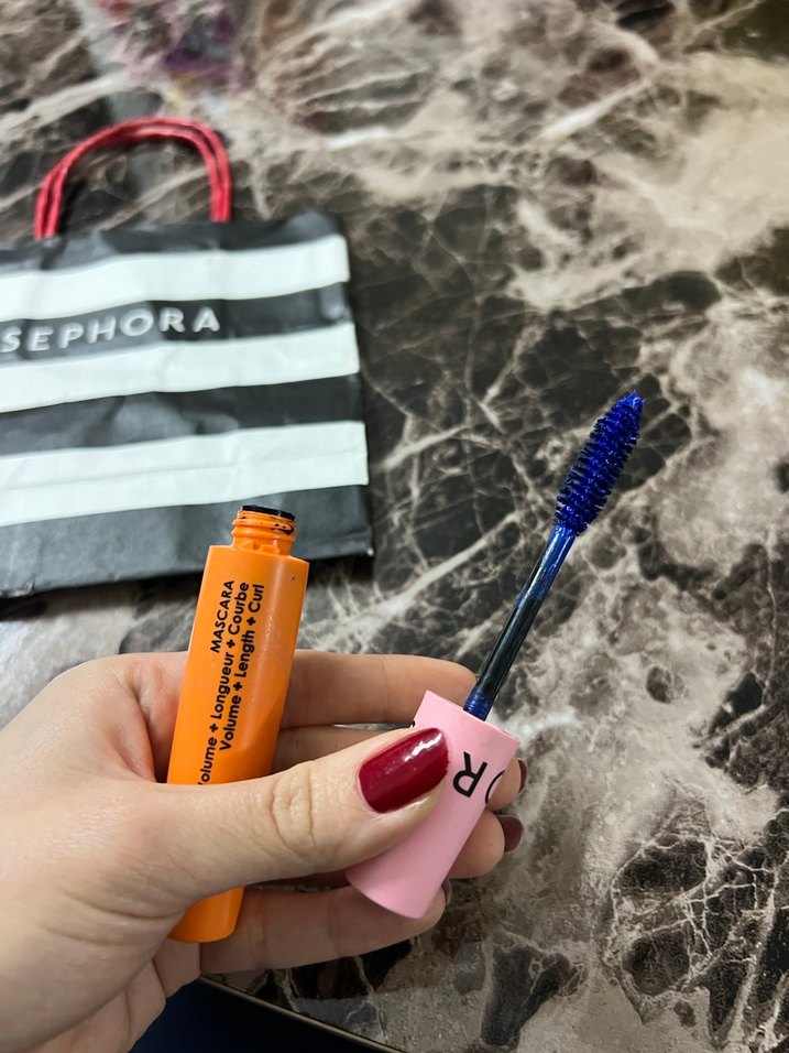 Sephora mavi maskara - Görsel 5