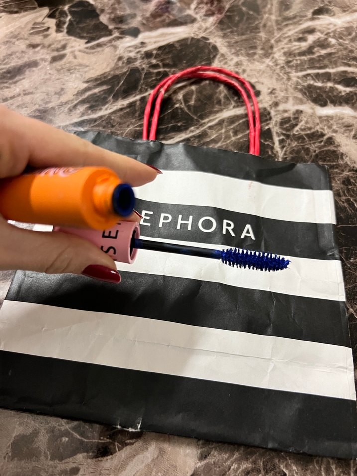 Sephora mavi maskara - Görsel 4