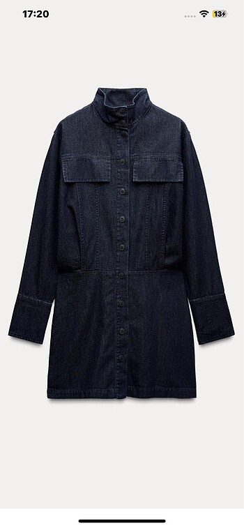 Zara denim elbise