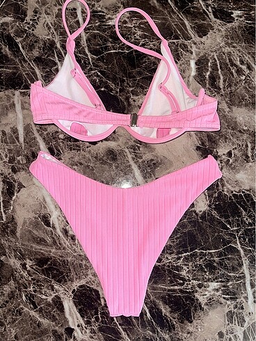 38 Beden pembe Renk Bikini takımı ????