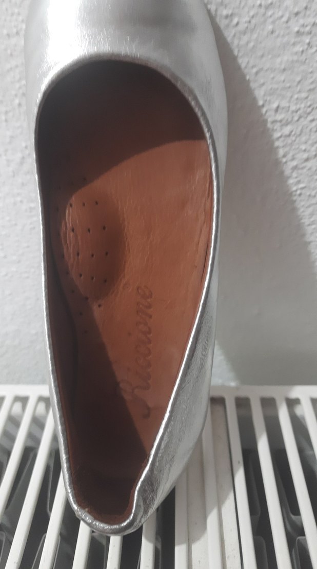 parlak  gümüş babet kız çoçuk - Görsel 2