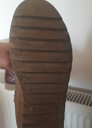 Kız Çocuk bordo Kürklü Deri Bot - Görsel 5