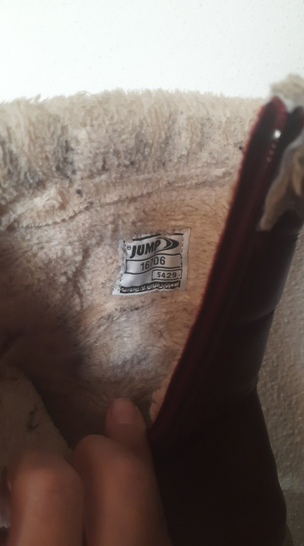 Kız Çocuk bordo Kürklü Deri Bot - Görsel 4