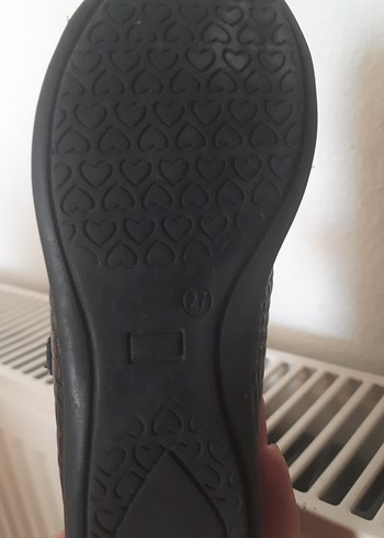 Kız Çocuk Siyah Rugan Babet - Görsel 3