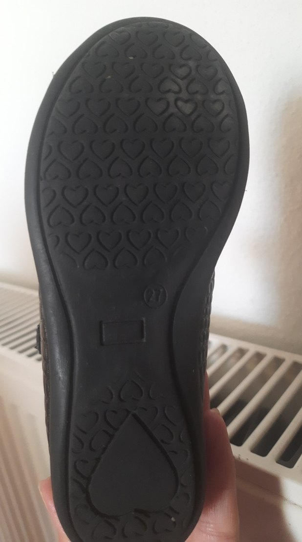 Kız Çocuk Siyah Rugan Babet - Görsel 3