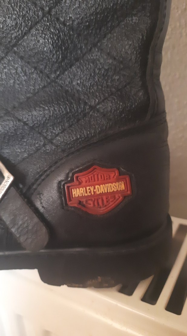 Çoçuk Siyah Deri Tokalı Biker Çizme - Görsel 3