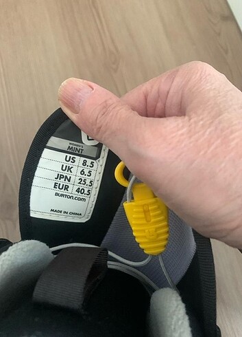 40,5 Beden siyah Renk Burton Mint Snowboard Botu Kadın