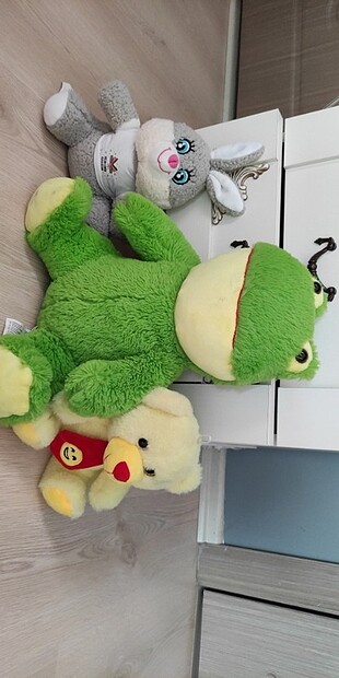 Temiz peluş oyuncaklar