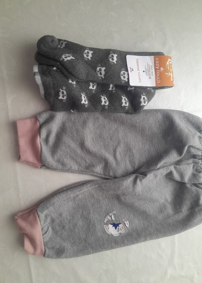 Bebek termal tayt ve esofman - Görsel 3