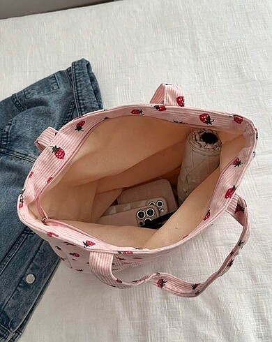 Çilek çanta - Görsel 4
